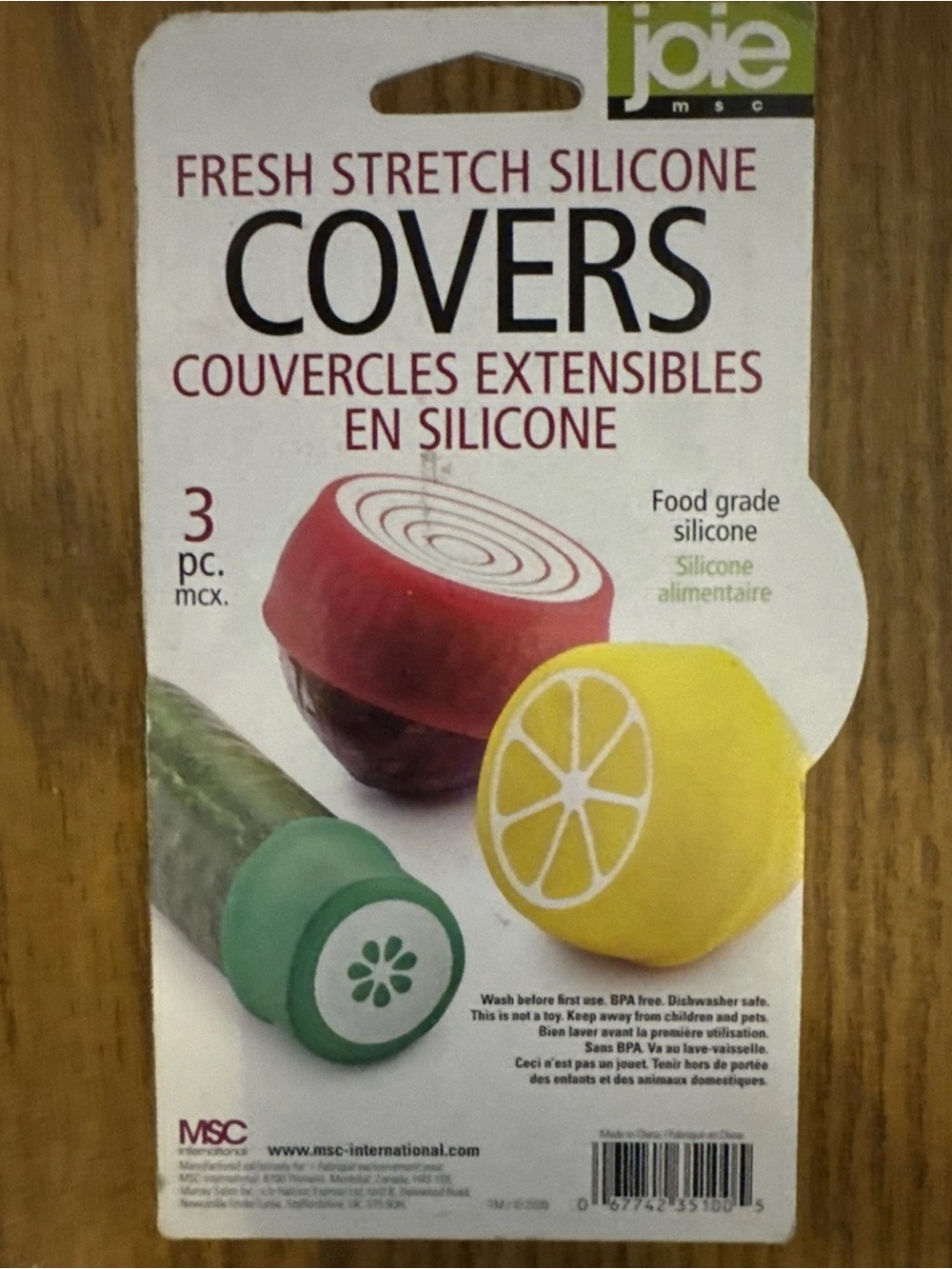 Joie Silicone Stretch Covers – Pink, Yellow, Green (3 pc)